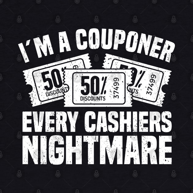 Couponing Funny Couponer by medd.art